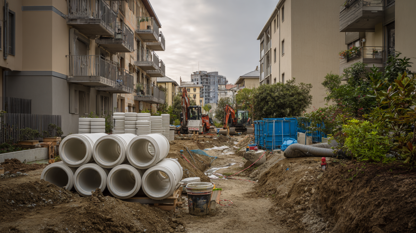 Problemas comunes en la construcción de sistemas de saneamiento.